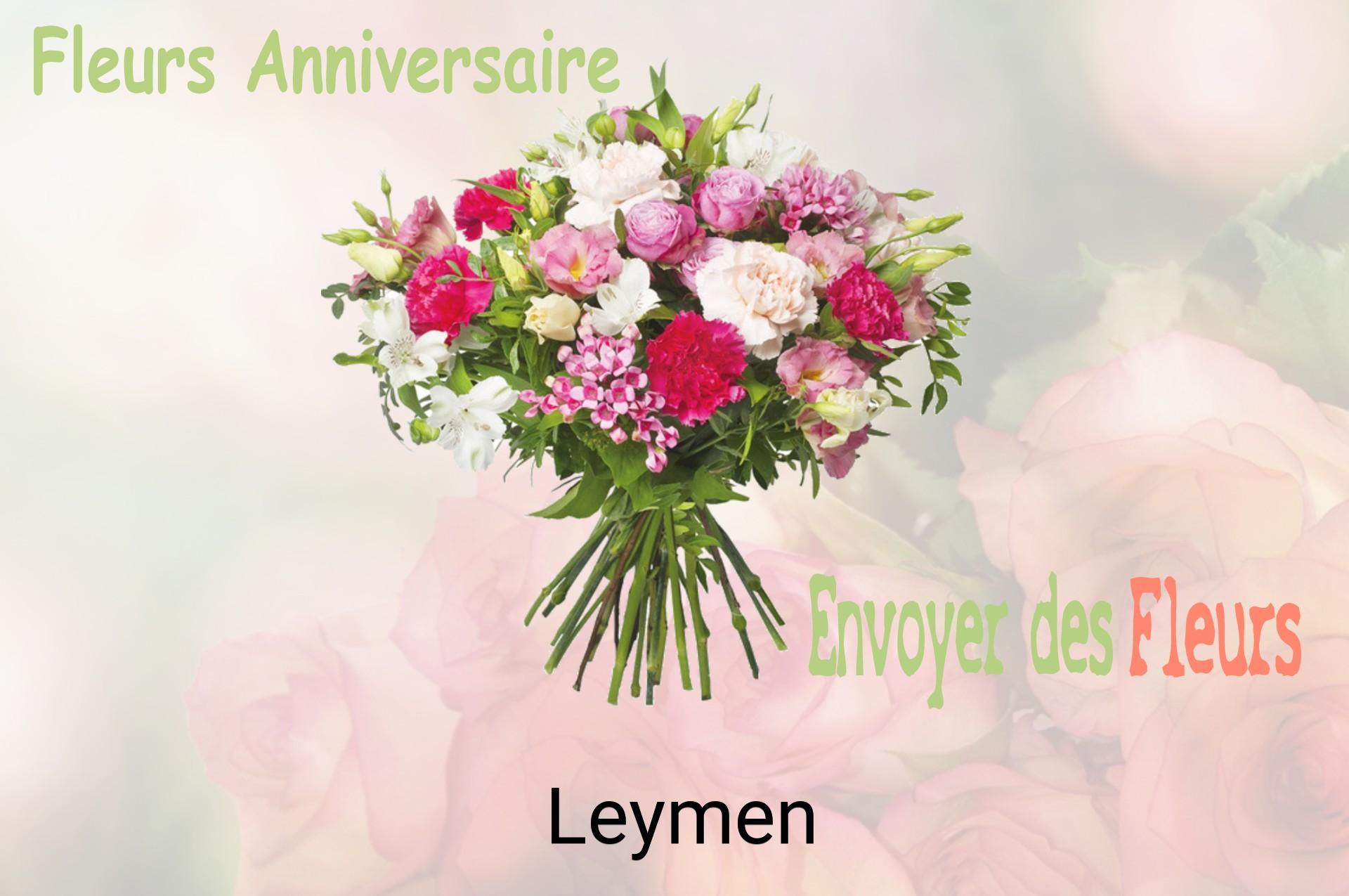 Bouquet de fleurs d’anniversaire livré à Leymen